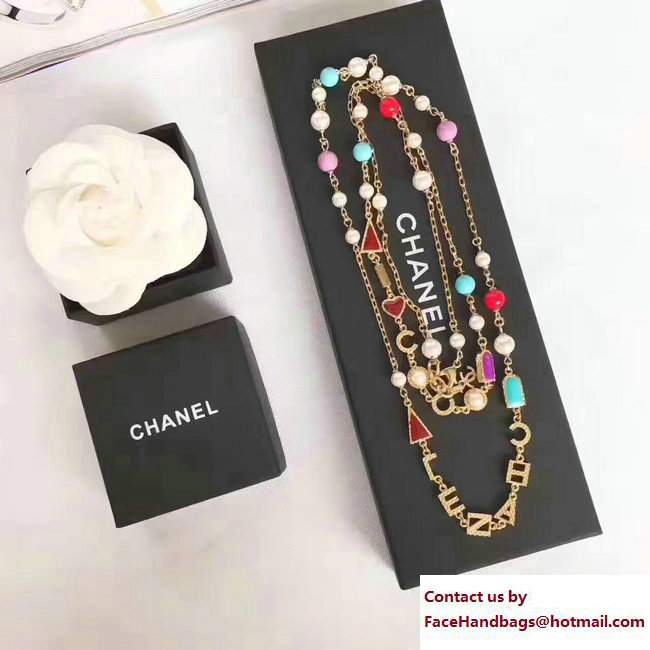 Chanel Necklace 21 2017
