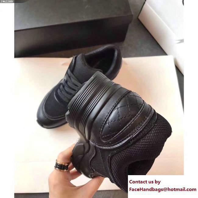 Chanel Sneakers Suede Black