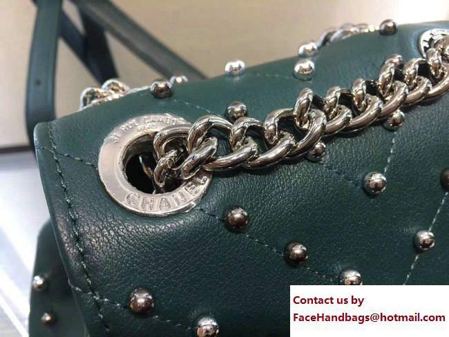 Chanel Stud Wars Backpack Bag A91959 green 2017 - Click Image to Close