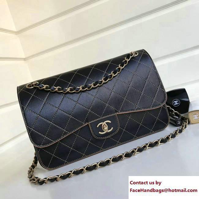Chanel Vintage Quilting Classic Flap Jumbo/Large Bag 2017