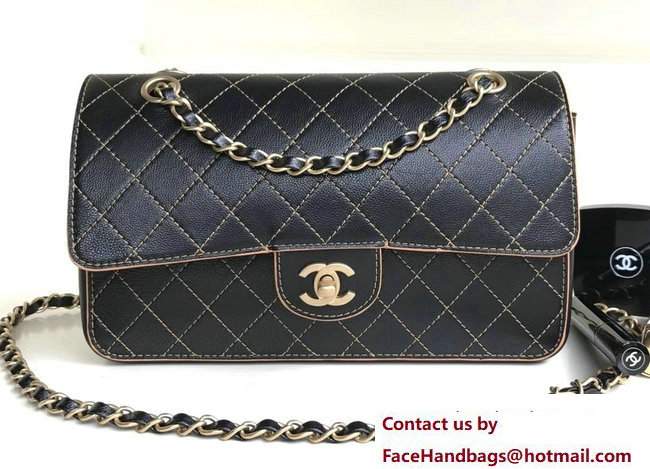 Chanel Vintage Quilting Classic Flap Medium Bag 2017
