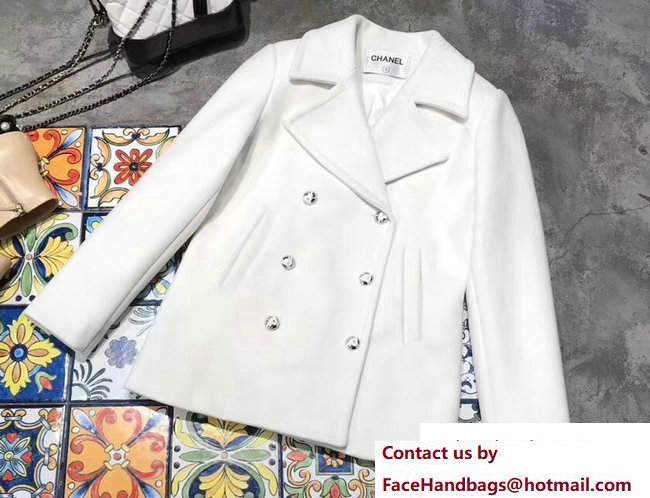 Chanel White Jacket 2018 - Click Image to Close