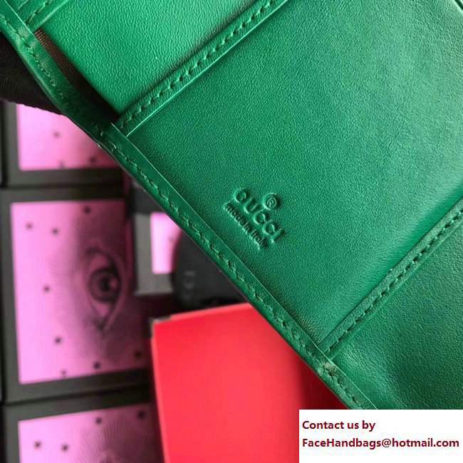 Gucci GG Marmont Matelasse Chevron Wallet 474802 Green 2017 - Click Image to Close