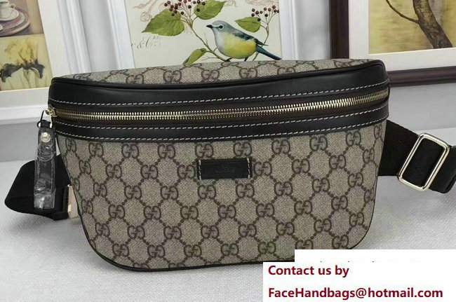 Gucci GG Supreme Canvas Belt Bag 233269 Coffee - Click Image to Close