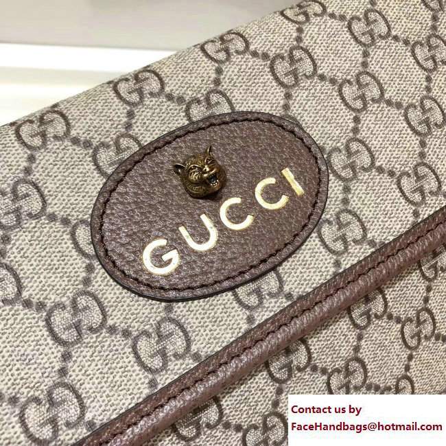 Gucci GG Supreme Web Belt Bag 493930 2017 - Click Image to Close