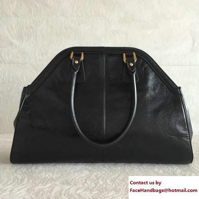 Gucci GG Tote Bag 501015 Leather Black Spring 2018