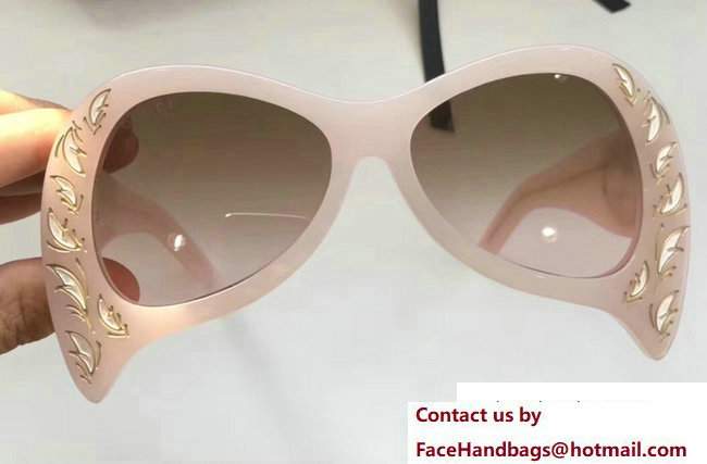 Gucci Oversize Acetate And Mother Of Pearl Sunglasses 470469 01 2017
