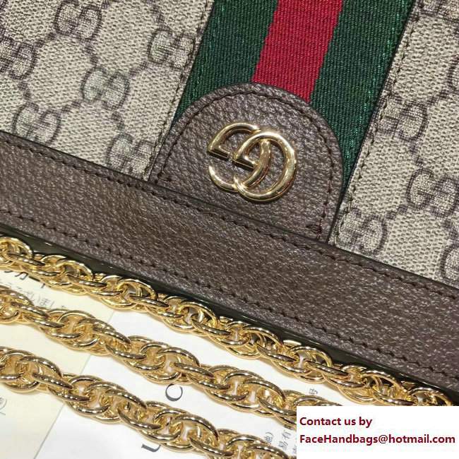 Gucci Structured Shape Ophidia GG Medium Shoulder Bag 503876 2017
