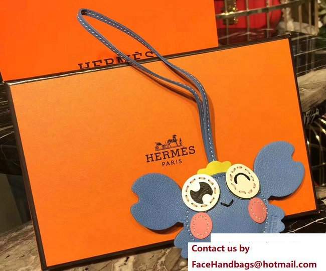 Hermes Crab Leather Bag Charm 19 - Click Image to Close