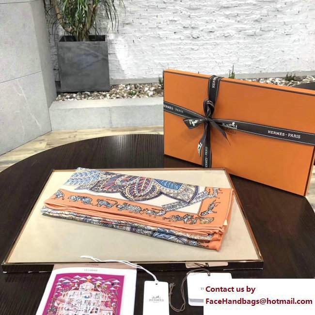 Hermes Wool and Silk Scarf 03 2017 - Click Image to Close