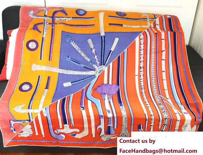 Hermes Wool and Silk Scarf 11 2017 - Click Image to Close