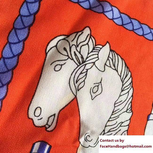 Hermes Wool and Silk Scarf 11 2017 - Click Image to Close