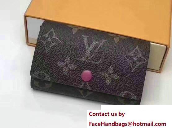 Louis Vuitton 6 Key Holder Monogram Canvas M60701 Fuchsia - Click Image to Close