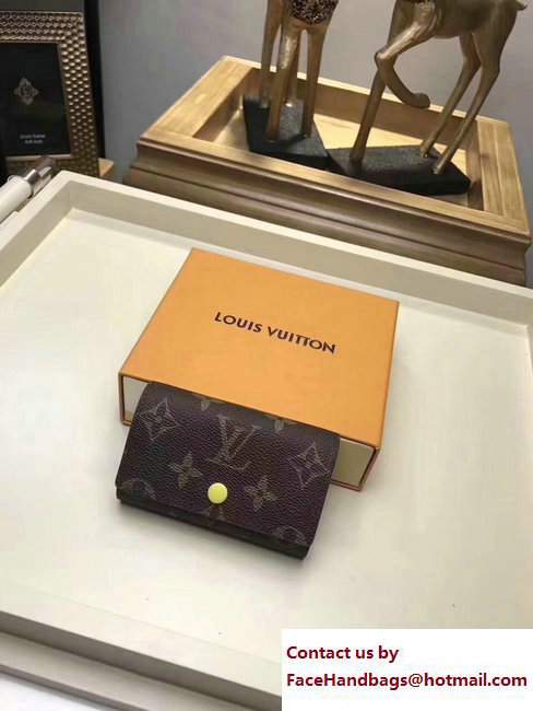 Louis Vuitton 6 Key Holder Monogram Canvas M61539 Jonquille - Click Image to Close