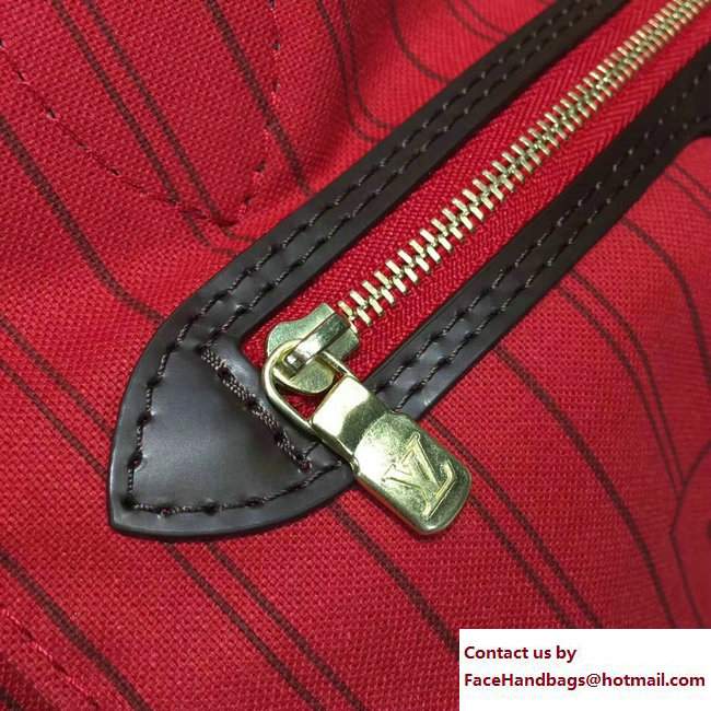 Louis Vuitton Damier Ebene Canvas Neverfull MM Bag N41358 Original Quality - Click Image to Close