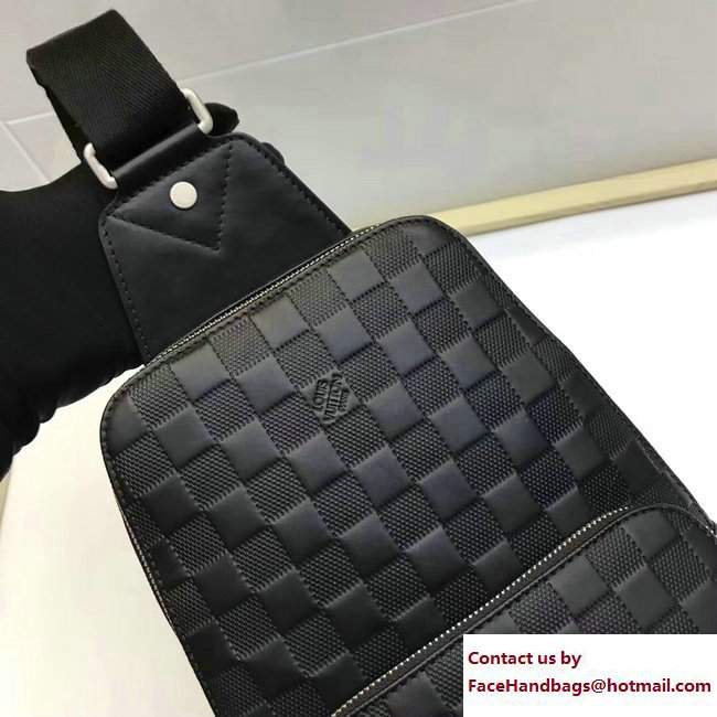 Louis Vuitton Damier Infini Leather Avenue Sling Bag N41720 - Click Image to Close