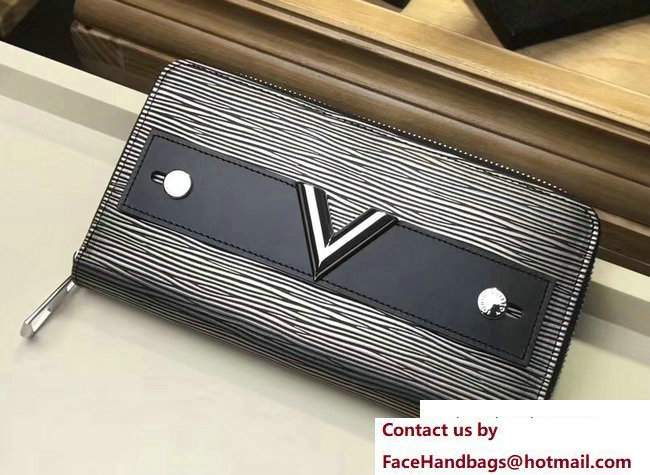 Louis Vuitton Epi Leather Zippy Wallet M62522 Platine 2017