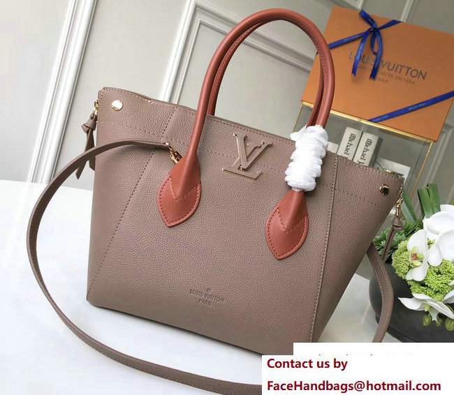 Louis Vuitton Freedom Tote Bag M54841 Taupe 2017