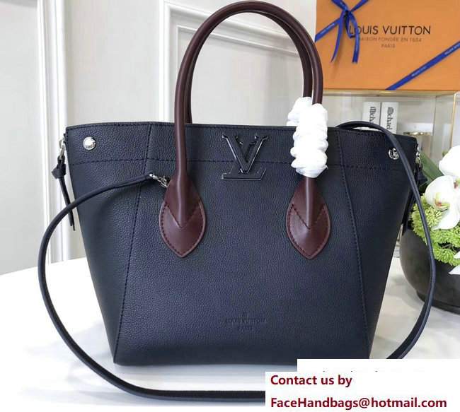 Louis Vuitton Freedom Tote Bag M54842 Navy 2017