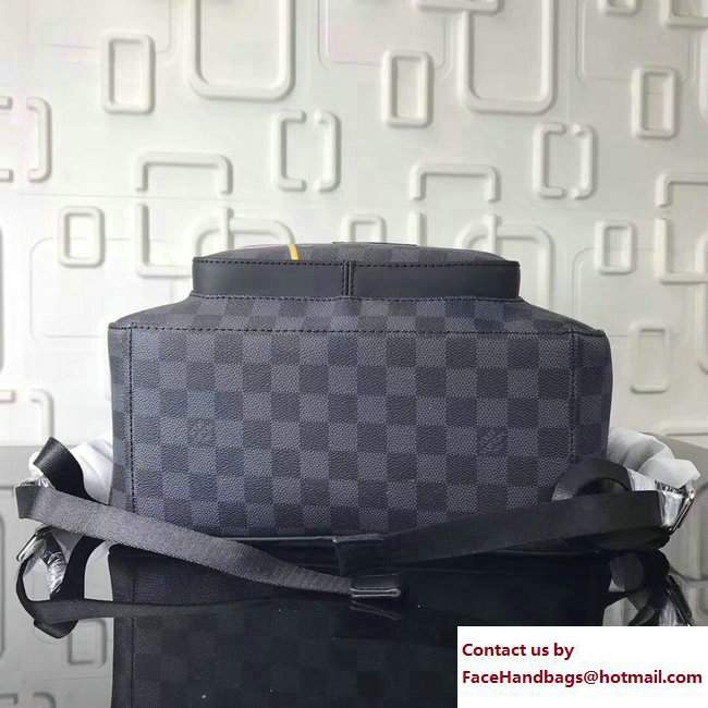 Louis Vuitton LV League Damier Graphite Canvas Josh Backpack Bag N64424 2017 - Click Image to Close