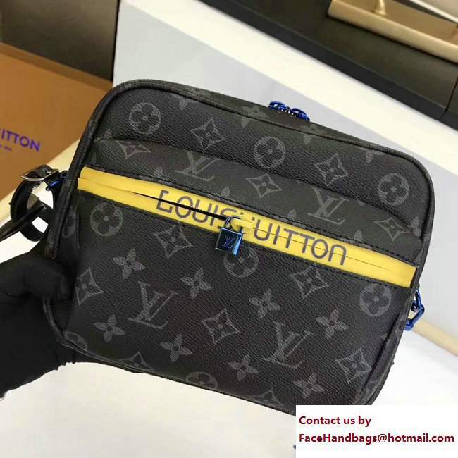 Louis Vuitton Monogram Eclipse Canvas Messenger Bag M42632 2018