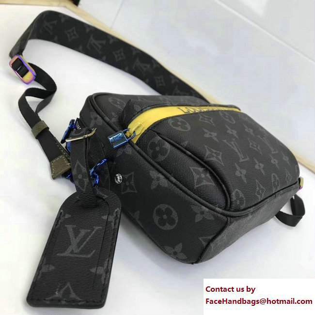 Louis Vuitton Monogram Eclipse Canvas Messenger Bag M42632 2018