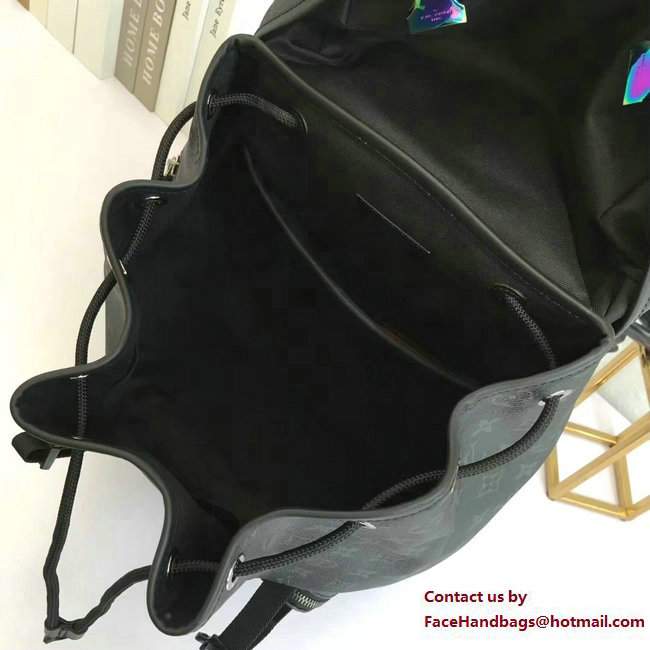 Louis Vuitton Monogram Eclipse Flash Zack Backpack Bag M43409 2017