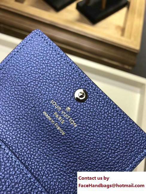 Louis Vuitton Monogram Empreinte 6 Key Holder Blue