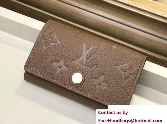 Louis Vuitton Monogram Empreinte 6 Key Holder Brown - Click Image to Close