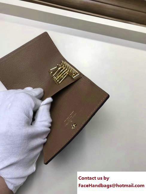 Louis Vuitton Monogram Empreinte 6 Key Holder Brown - Click Image to Close