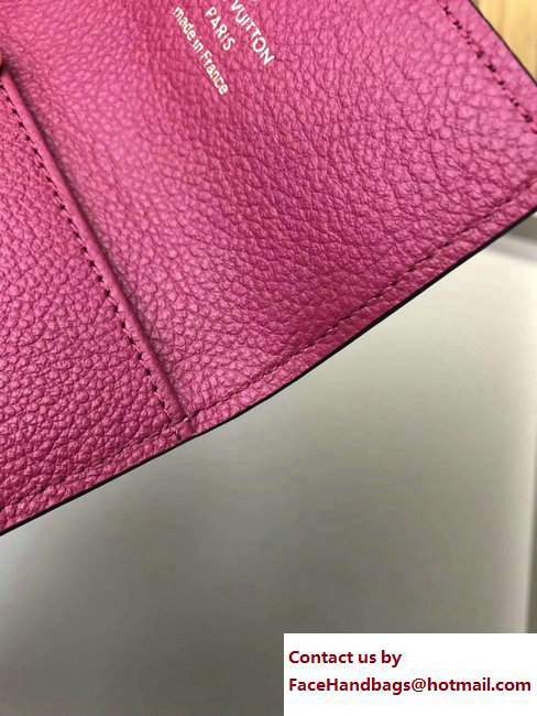 Louis Vuitton Monogram Empreinte 6 Key Holder Fuchsia - Click Image to Close