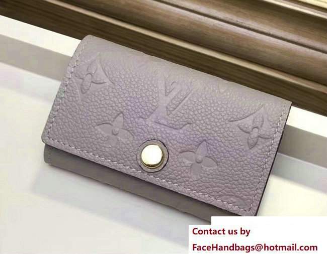 Louis Vuitton Monogram Empreinte 6 Key Holder Gray - Click Image to Close