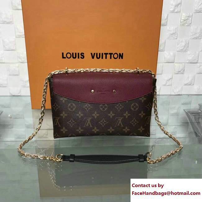 Louis Vuitton Saint Placide Bag M43715 Bordeaux 2017 - Click Image to Close