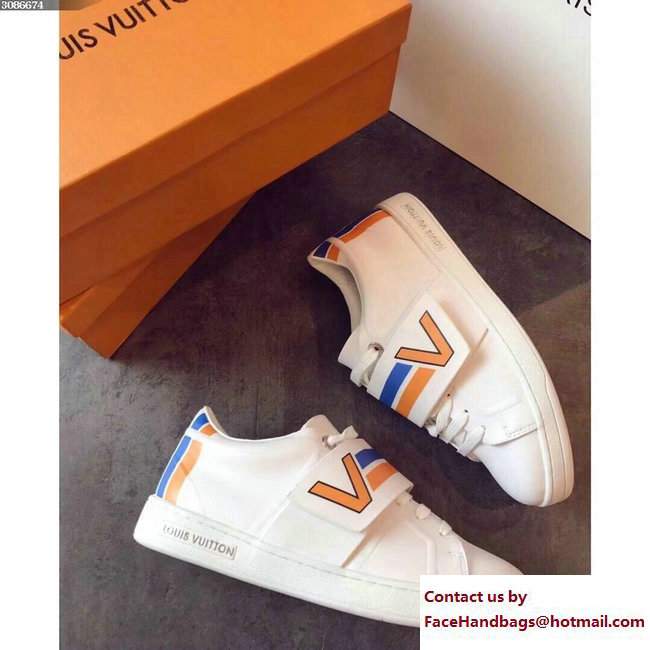 Louis Vuitton Spaceship Sneakers 1A3G8R White 2017 - Click Image to Close