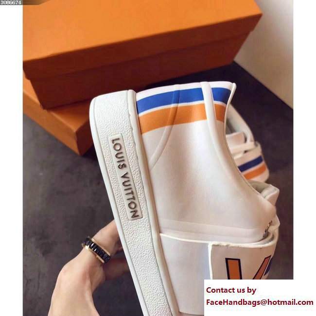 Louis Vuitton Spaceship Sneakers 1A3G8R White 2017 - Click Image to Close
