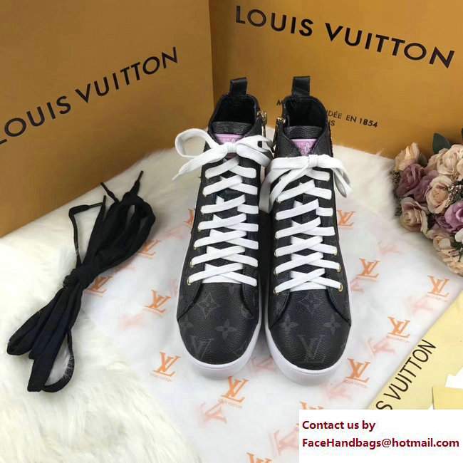 Louis Vuitton World Tour High-Top Sneakers 1A3G6W 04 2017 - Click Image to Close