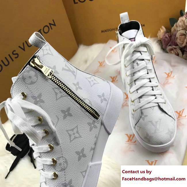 Louis Vuitton World Tour High-Top Sneakers 1A3G6W 05 2017 - Click Image to Close