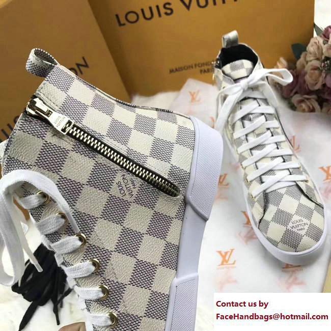 Louis Vuitton World Tour High-Top Sneakers 1A3G6W 06 2017