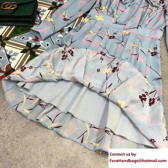 Valentino Flower Printed Dress 2018 - Click Image to Close