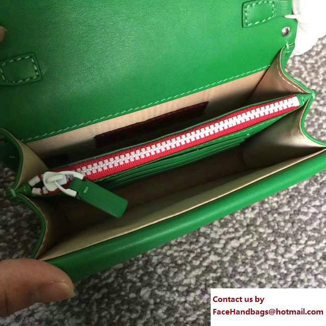 Valentino Free Rockstud Chain Shoulder Bag Green Resort 2018 - Click Image to Close