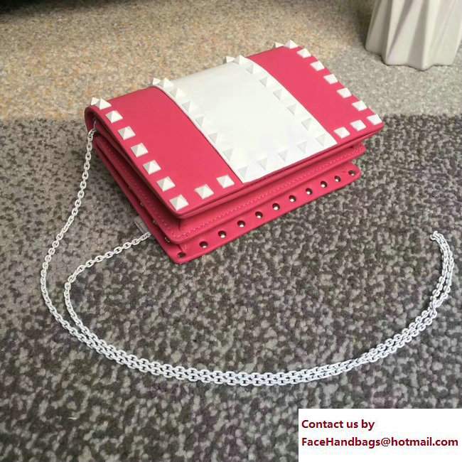 Valentino Free Rockstud Chain Shoulder Bag Pink Resort 2018