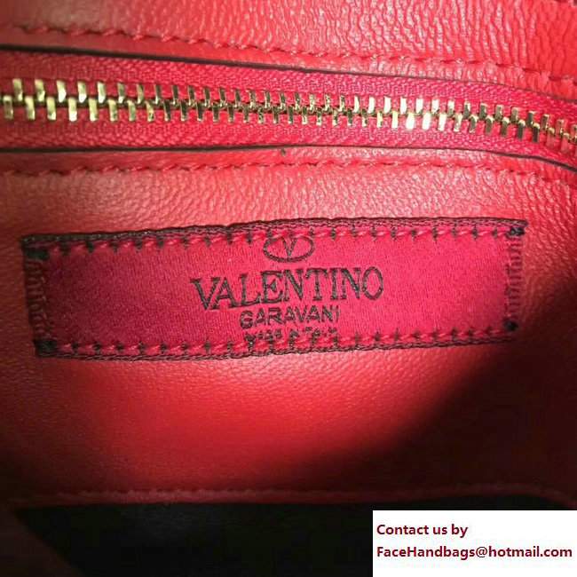 Valentino Rockstud Spike Belt Bag Black 2018 - Click Image to Close