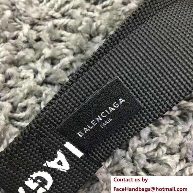 Balenciaga Arena Logo Print Leather Shoulder Strap 2018