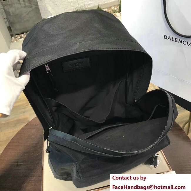 Balenciaga Explorer Waterpoof Nylon Backpack Bag with Logo Milano Paris Los Angeles 2018