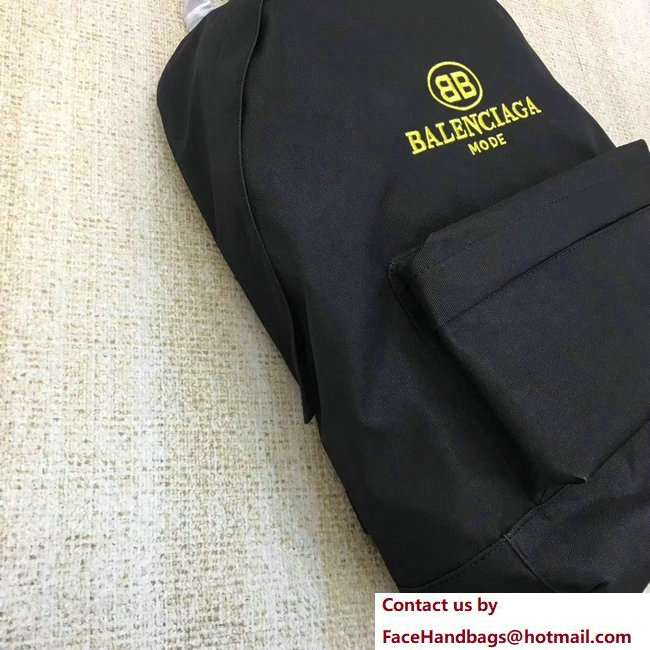Balenciaga Explorer Waterpoof Nylon Backpack Bag with Logo Mode BB 2018