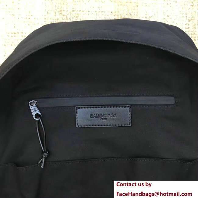 Balenciaga Explorer Waterpoof Nylon Backpack Bag with Logo Mode BB 2018