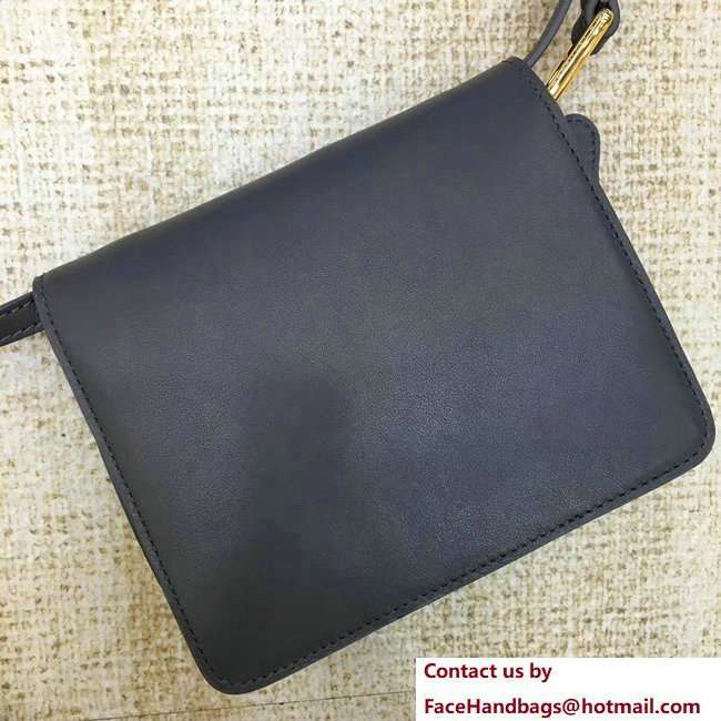 Balenciaga Lock Leather Shoulder Bag Gray 2018 - Click Image to Close