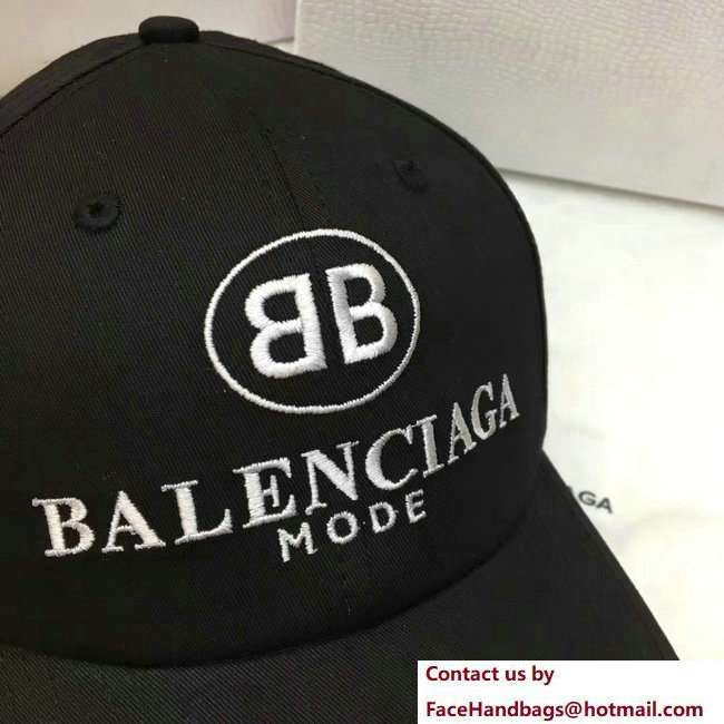 Balenciaga Logo Mode BB Classic Baseball Cap/Hat 2018 - Click Image to Close