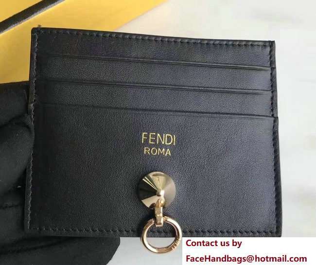 Fendi By The Way Card Holder Black 2018