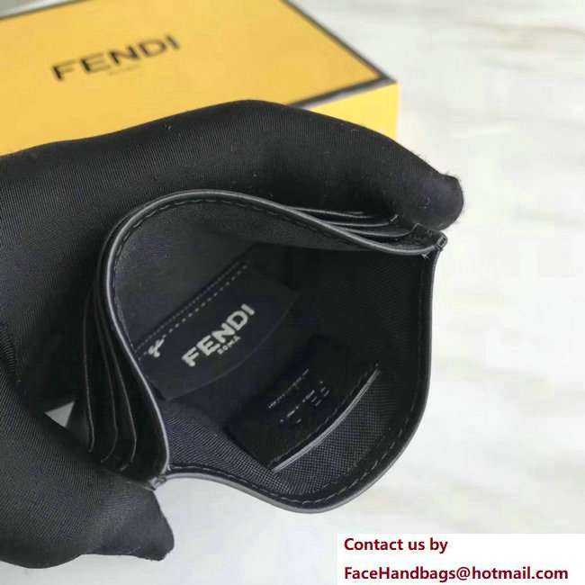 Fendi By The Way Card Holder Black 2018 - Click Image to Close